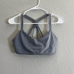 Lululemon Blue Gray Toned Sports Bra